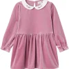 Sale Nmfrinna velourkjole til småbarn, Mauve Orchid Penklær Jente | Penklær Baby Gutt