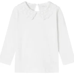 New Nmfroselina genser til småbarn, Bright White Penklær Jente | Juleantrekk Til Jente