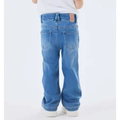 Sale Nmfsalli 8292 Bootcut Jeans småbarn, Light Blue Den. Bukser & Tights Jente | Bukser & Tights Baby Jente