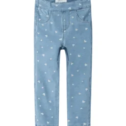 New Nmfsalli 2352 leggings til småbarn, Light Blue Den. Bukser & Tights Jente | Bukser & Tights Baby Jente