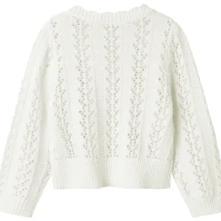 Discount Nmftana strikket cardigan til barn, Bright White Penklær Jente | Penklær Jente 8-16 År