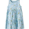 New Nmfvigga kjole til småbarn, Cool Blue Kjoler Jente | Kjoler Baby Jente