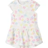 Clearance Nmfvigga kjole til småbarn, Bright White Kjoler Jente | Kjoler Baby Jente