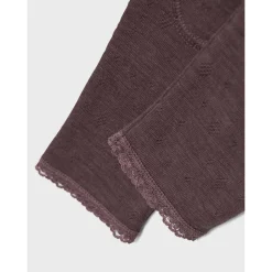 Fashion Nmfwang Neddle leggings i ull, Sparrow Ullbukser Baby | Ullbukser Gutt 3-10 År