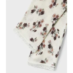 Outlet Nmfwang Needle leggings i ull, Snow White Ullbukser Baby | Ullbukser Gutt 3-10 År