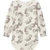 Online Nmfwuppo body i ull/bomull til småbarn, Lilac Ash Ullbody Og Ullgensere Baby | Ullbodyer Baby Jente