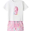 Online Nmfzosanna shorts-sett til småbarn, Pink Frosting Shortser & Skjørt Jente | Shortser Baby Gutt