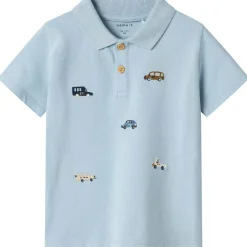 New Nmmdexter kortermet poloskjorte, Celestial Blue Penklær Gutt | Skjorter Gutt