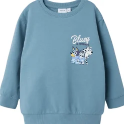Outlet Nmmfrits Bluey sweatshirt til småbarn, Spring Lake Gensere & Overdeler Gutt | Gensere Baby Gutt