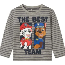 Online Nmmjasper Paw Patrol genser, Grey Melange Gensere & Overdeler Gutt | Gensere Baby Gutt