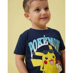 Hot Nmmmahe Pokemon t-skjorte småbarn, Navy Blazer T-skjorter Gutt | Kort