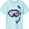 Clearance Nmmmorish Paw Patrol t-skjorte småbarn, Blue Tint T-skjorter Gutt | Kort