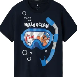 Online Nmmmorish Paw Patrol t-skjorte småbarn, Navy Blazer T-skjorter Gutt | Kort