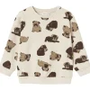 Online Nmmrasmus sweatshirt til småbarn, Peyote Melange Gensere & Overdeler Gutt | Gensere Baby Gutt