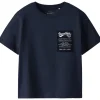 Online Nmmvector t-skjorte til småbarn, Navy Blazer T-skjorter Gutt | Kort
