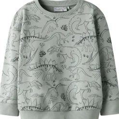 Discount Nmmvermo sweatshirt til småbarn, Aqua Gray Gensere & Overdeler Gutt | Gensere Baby Gutt