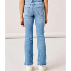 Online Polly 1142 skinny boot jeans, medium blue Bukser Jente 8-16 År | Bukser Baby Gutt