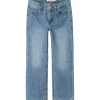 Sale Rose 3366 straight fit jeans til barn, medium blue Bukser Jente 8-16 År | Bukser Baby Gutt