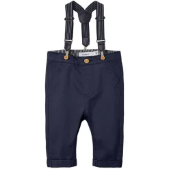 Clearance Ryan 3300 chinos m/seler til baby, dark sapphire Penklær Gutt | Skjorter Gutt