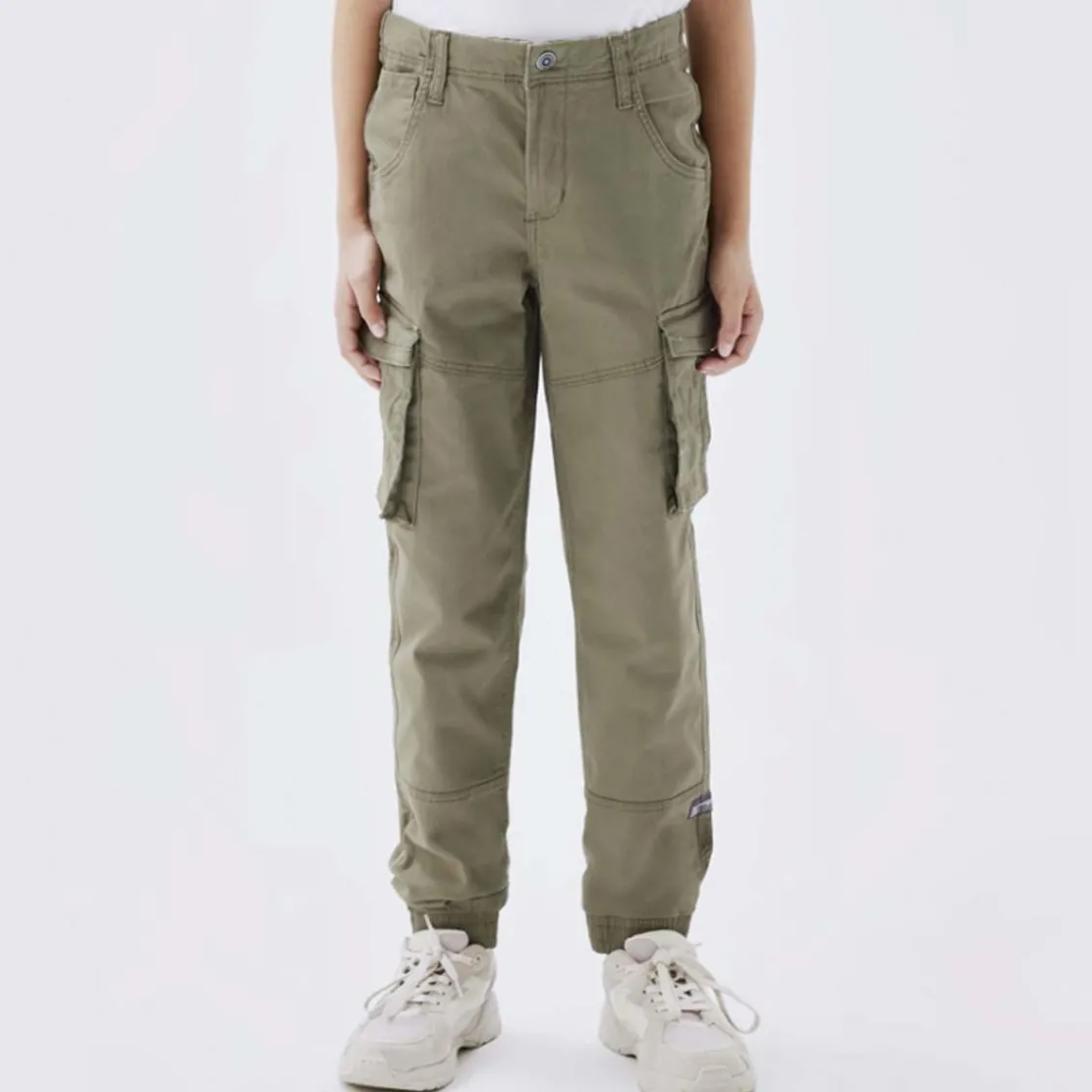 Hot Ryan cargobukser til barn, deep litchen green Bukser Gutt 8-16 År | Bukser Baby Gutt