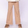 Clearance straight bukse til barn, Beige Bukser Jente 8-16 År | Bukser Baby Gutt