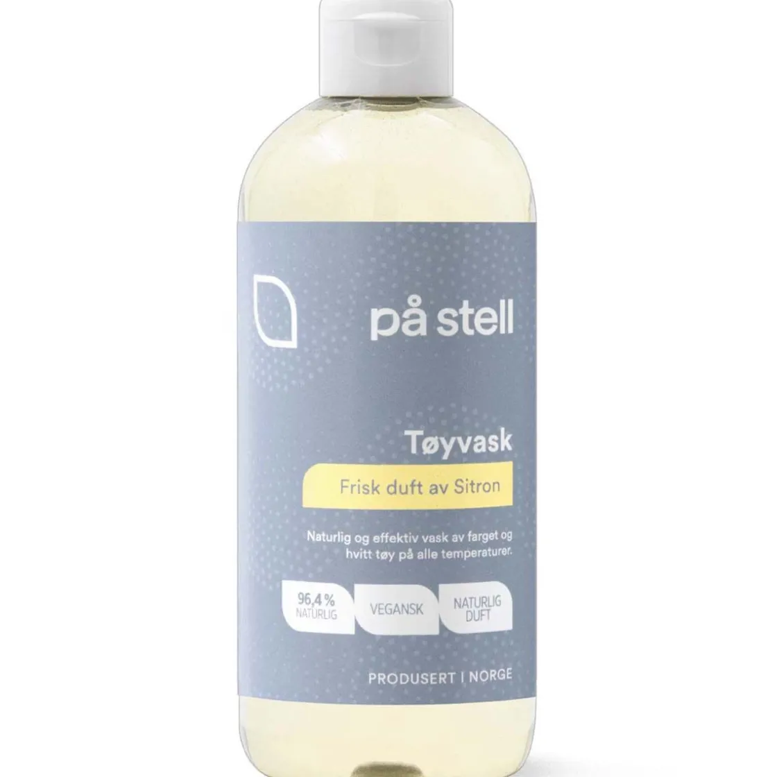 Outlet Tøyvask sitron EcoCert, 500ml Vaskemidler
