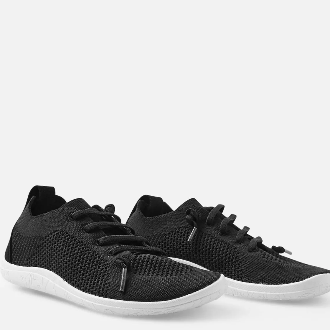 Clearance Reima Astelu Barefoot joggesko til barn, Black Joggesko