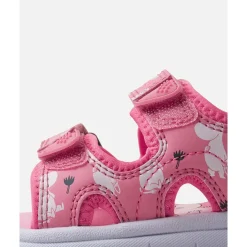 Fashion Reima Bungee Moomin sandaler til barn, Sunset Pink Sandaler Og Badesko