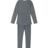 Discount Kinsei ull/viskose-sett til barn, grey melange Ullbukser 8-16 År | Ullbukser Gutt 3-10 År