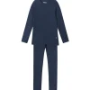 Outlet Kinsei ull/viskose-sett til barn, navy Ullbukser 8-16 År | Ullbukser Gutt 3-10 År