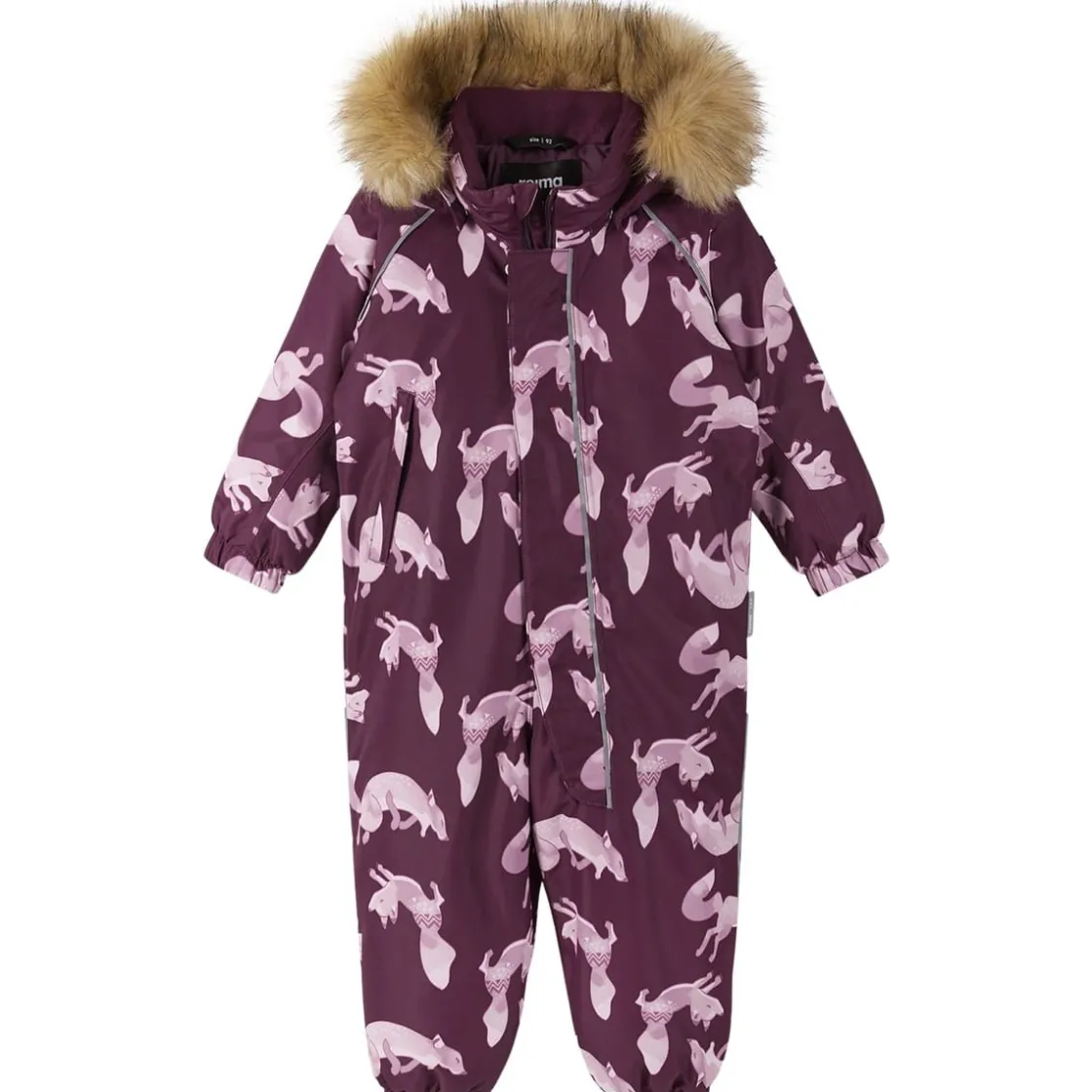 Fashion Lappi vinterdress til baby, deep purple Parkdresser & Vinterdresser Baby