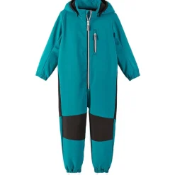 Outlet Nurmes softshelldress til barn, Aquatic Blue Parkdresser & Vinterdresser Barn