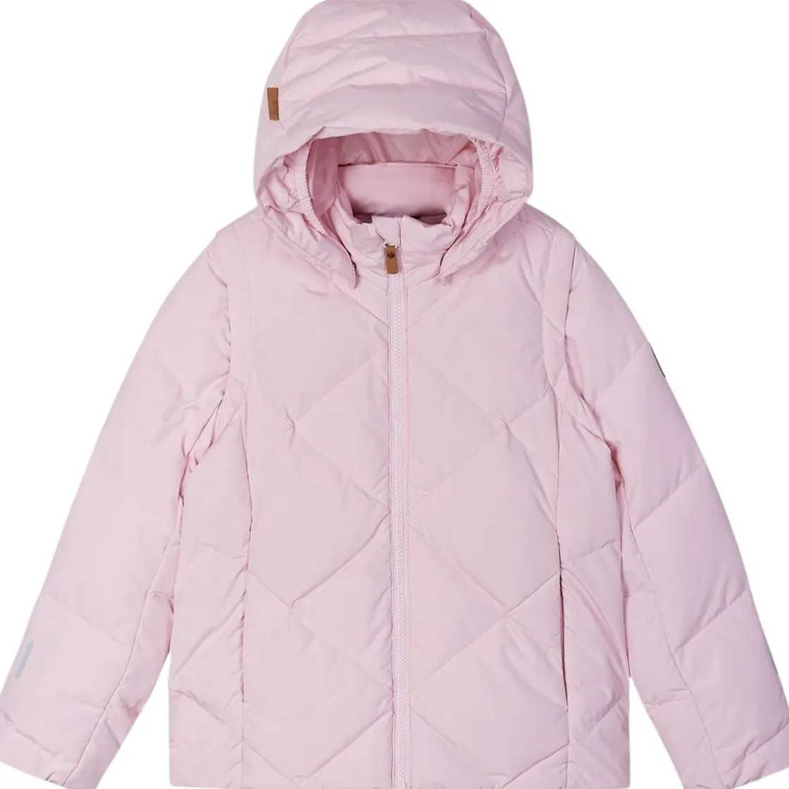 Online Paahto dunjakke/dunvest til barn, Pale rose Jakker Barn