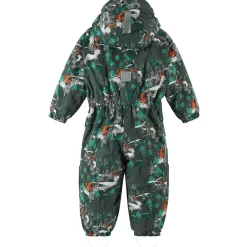 Hot Puhuri vinterdress til baby, thyme green Parkdresser & Vinterdresser Baby