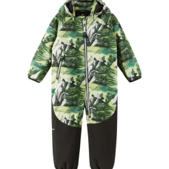 Sale Skyddad Moomin softshelldress, Light Lime Parkdresser & Vinterdresser Barn | Parkdresser & Vinterdresser Baby