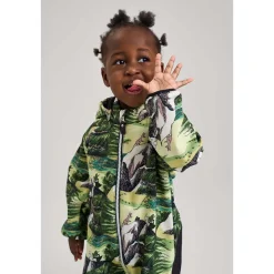 Sale Skyddad Moomin softshelldress, Light Lime Parkdresser & Vinterdresser Barn | Parkdresser & Vinterdresser Baby