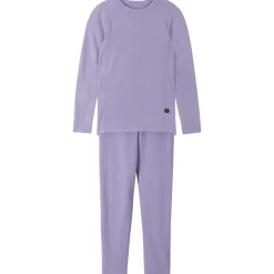 New Taitoa ullundertøy i ull/lyocell til barn, lilac amethyst Ullbukser 8-16 År | Ullbukser Gutt 3-10 År