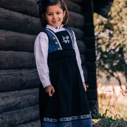 Fashion Kristin bunad / Festdrakt til jente med skjorte, blå Bunader / Festdrakter Barn | Bunader / Festdrakter Jente
