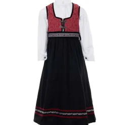 Hot Oline bunad / Festdrakt til jente, Rose Bunader / Festdrakter Barn | Bunader / Festdrakter Jente