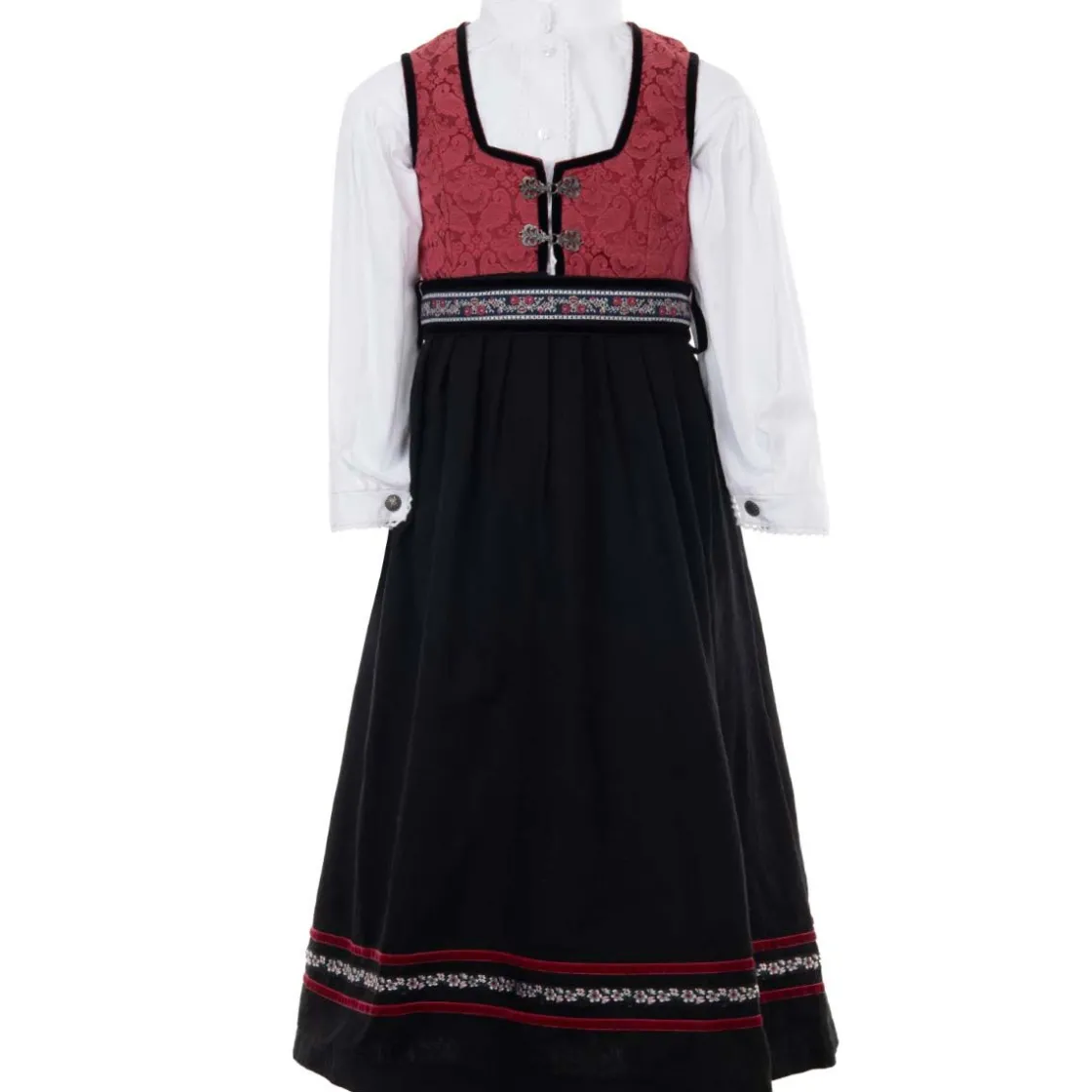Hot Oline bunad / Festdrakt til jente, Rose Bunader / Festdrakter Barn | Bunader / Festdrakter Jente