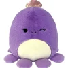 Discount 30 cm Fuzz A Mallows Violet Octopus Kosekluter | Bamser