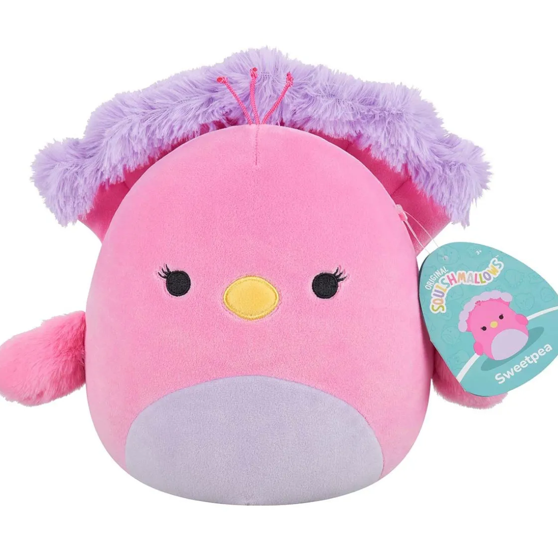 Clearance 19 cm Sweetpea Peacock Kosekluter | Bamser