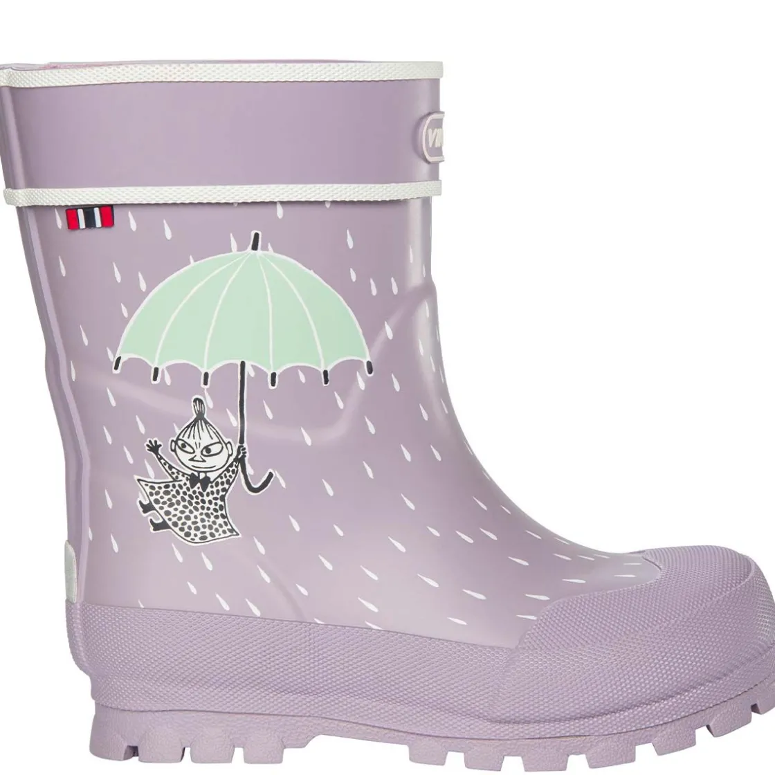 Discount Alv Jolly Moomin gummistøvler, lilac Gummistøvler/termostøvler