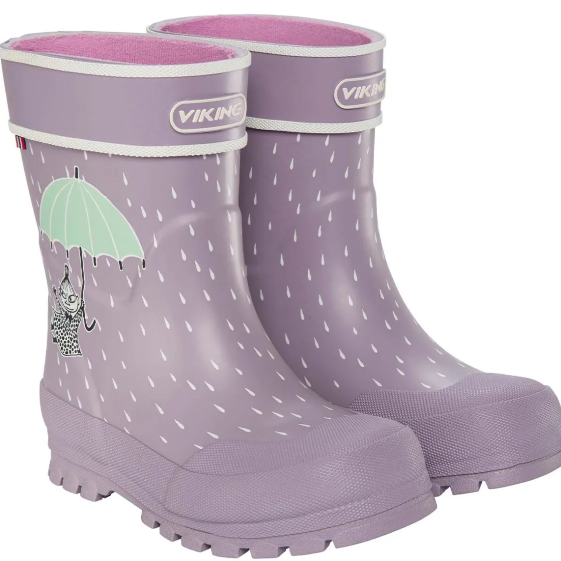 Discount Alv Jolly Moomin gummistøvler, lilac Gummistøvler/termostøvler