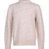 Discount Adelyn strikket genser i ull, lys beige Ullgensere 8-16 År | Ullgensere Jente 3-10 År