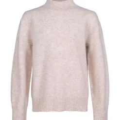 Discount Adelyn strikket genser i ull, lys beige Ullgensere 8-16 År | Ullgensere Jente 3-10 År