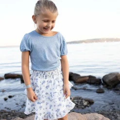 Best Lilly skjørt til barn, Blue Penklær Jente | Penklær Jente 8-16 År