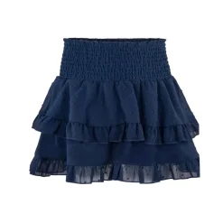 Sale Lilly volangskjørt til barn, Dark navy Penklær Jente | Penklær Jente 8-16 År
