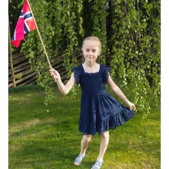Discount Linda kjole til barn, Indigo Navy Penklær Jente | Penklær Jente 8-16 År