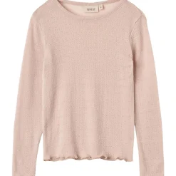 New Wheat Agi genser i ull, pale lilac Ullgensere Jente 3-10 År | Ullgensere Gutt 3-10 År